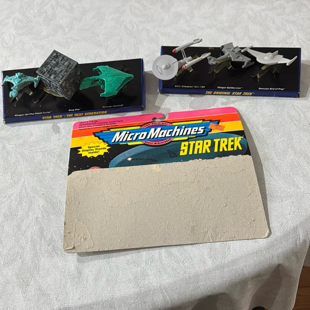 Vintage Star Trek Micro Machines